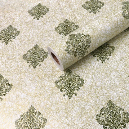 Home Decor Retro Floral Wallpaper Renovation of Bedroom and Living Room Decorative Walls