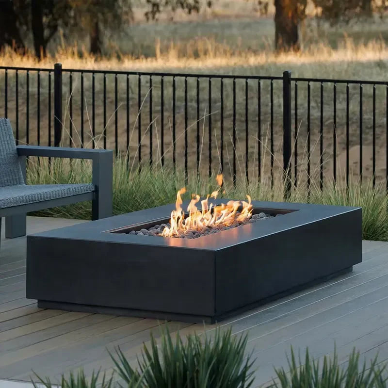 【CHIMU HOME】Freestanding Tabletop Wood Pellet BBQ Fire Pit Atomization Design Outdoor Backyard Cooking Stove Grill