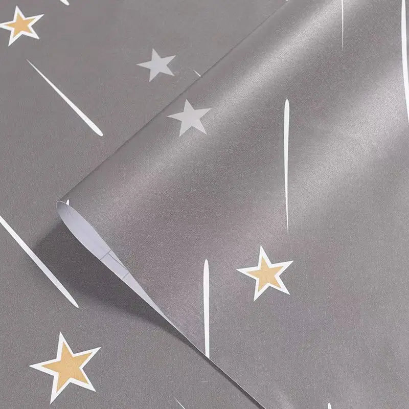 45CM self-adhesive wallpaper DIY grid background wall self-adhesive retro style home decor bedroom living room background wall