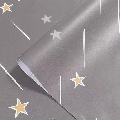 45CM self-adhesive wallpaper DIY grid background wall self-adhesive retro style home decor bedroom living room background wall