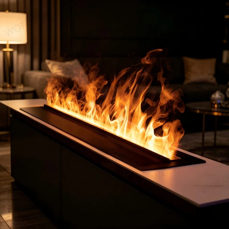 Professional Grade Water Vapor Fireplace Patented Optimyst Flame Technology Gas-like Realism Without Dangerflame effect fireplac