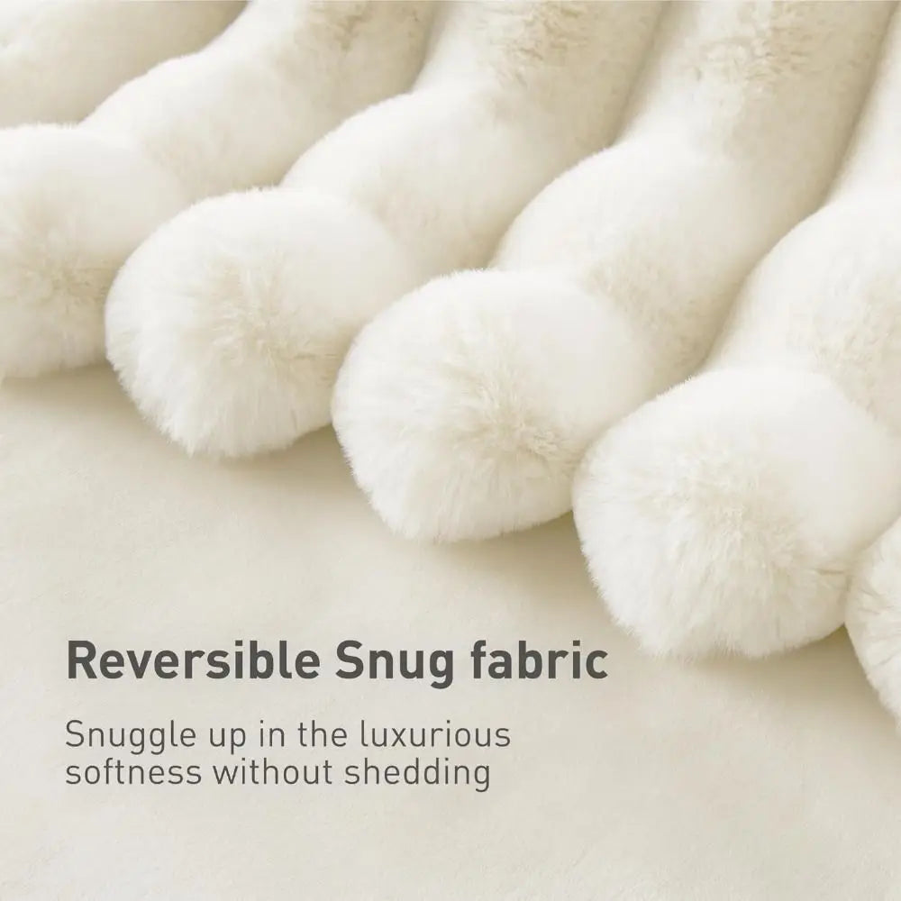 New Cotton Warm Blanket Spandex Solid Color Throw Blanket Skin-Friendly Double Sided Plush Striped Blankets Home Office