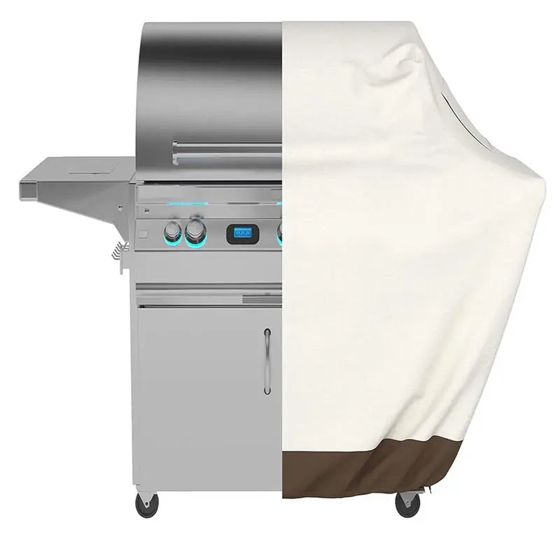 210D Oxford BBQ Cover,Outdoor Grill Cover All-Season Universal BBQ Hood ,Suitable for Camping and Barbecue Essential Accessories