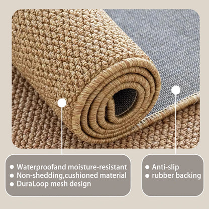 Door Mat Outside Entrance Welcome Mat Outdoor Indoor Entryway Rug Non-Slip Washable Doormat