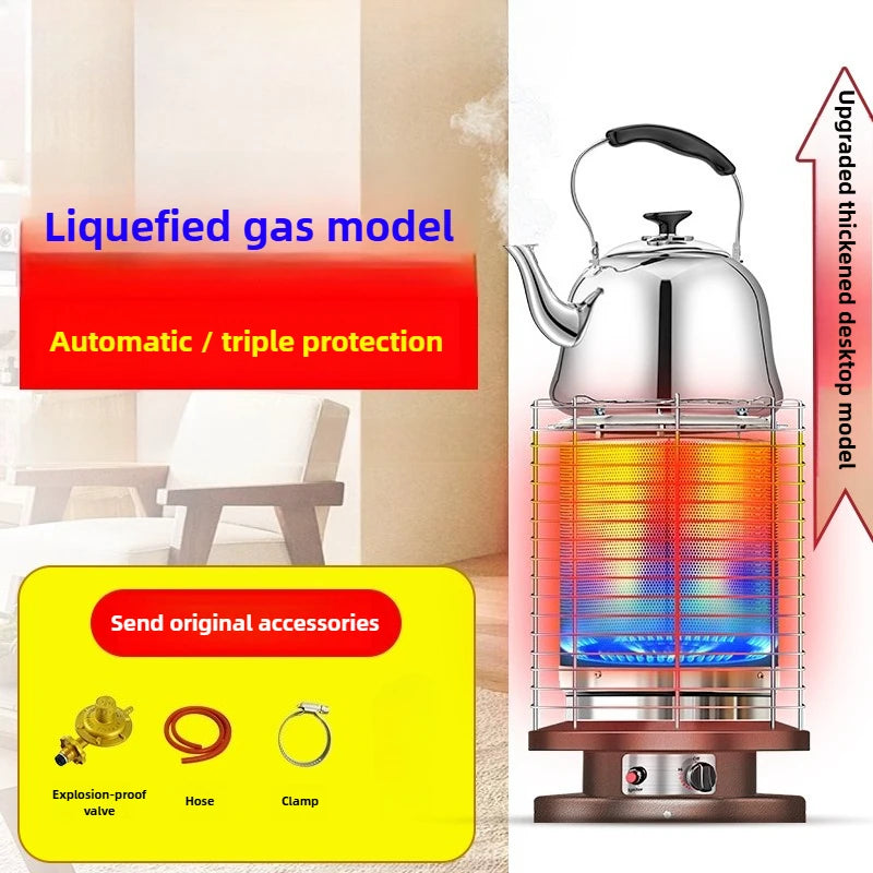 Commercial Gas Heater Outdoor LPG Heating Furnace for Home Natural Gas Fire Boiling Water Stove