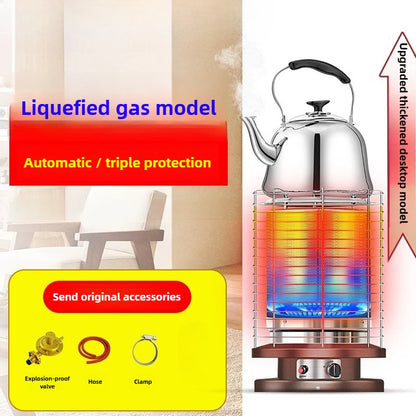 Commercial Gas Heater Outdoor LPG Heating Furnace for Home Natural Gas Fire Boiling Water Stove