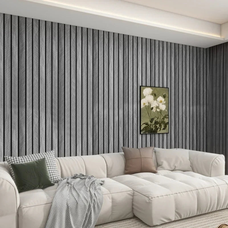 Foam Grille Wallpapers Wall Stickers Bedroom Background Walls Renovation Thicke Wood Grain Peel and Stick Wall Paper Home Decor