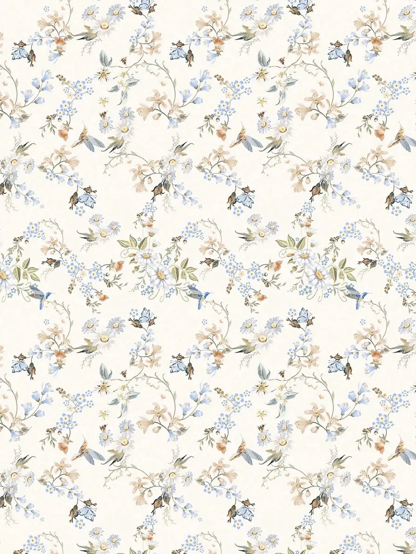 1 Sheet Miniature Dollhouse Wallpaper Self-Adhesive Fit 1:6-1:12 Scale Festive & Collection Scenes Exquisite Patterns