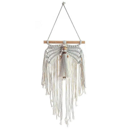 Home Decoration Bohemian Macrame Woven Wall Hanging Boho Room Geometric Tapestry Nordic Art Beautiful Apartment Room Decor Gift