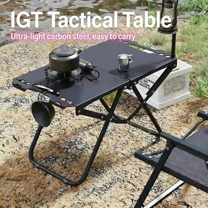 Folding table outdoor dining table camping portable outdoor small table multifunctional lightweight table