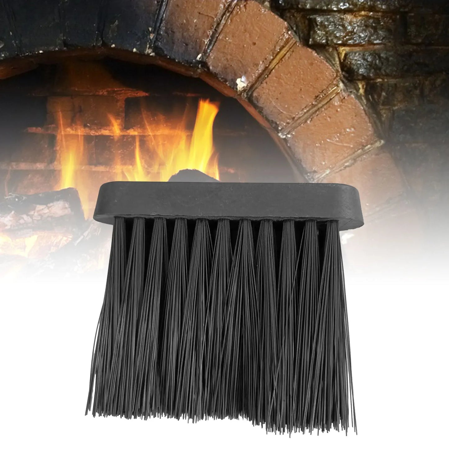 Fireplace Brush Maintenance Brushes Cleaner for Wood Burning Stove Hearth Fire pits Hearth Brush Fireplace Cleaning Tools
