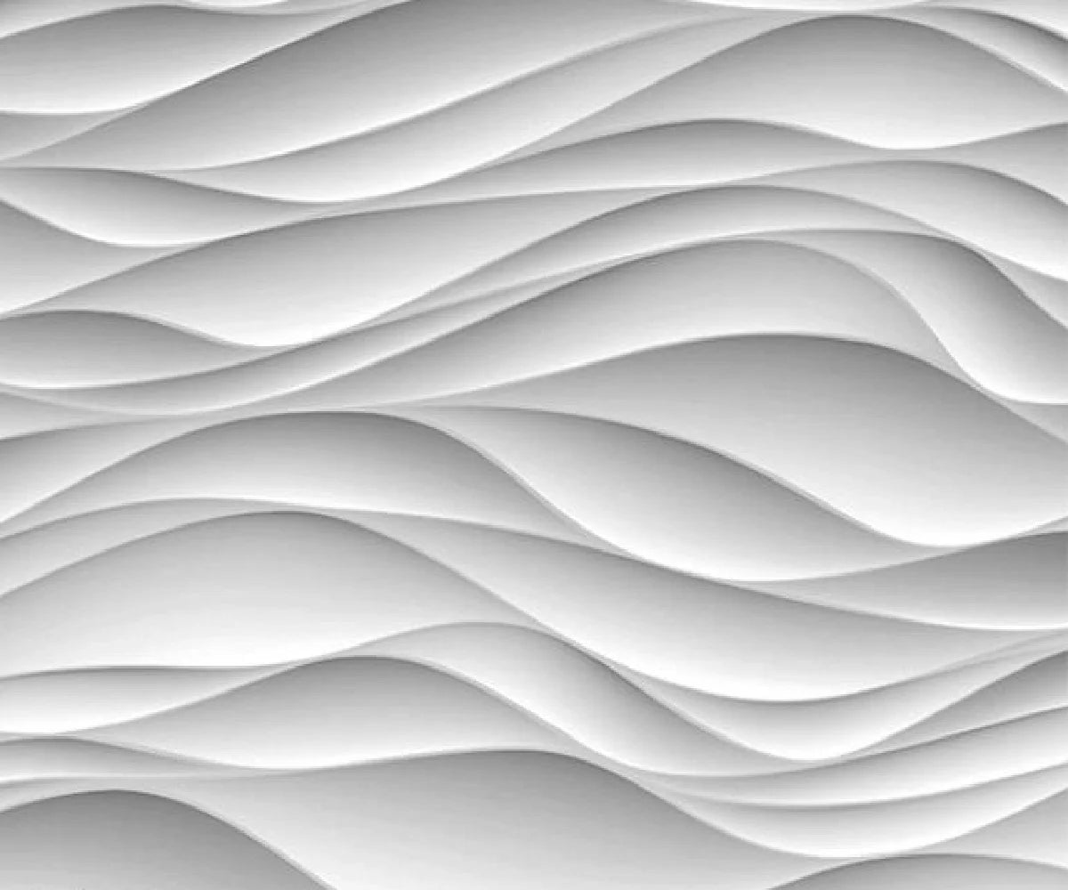 Customize wallpaper any size modern three-dimensional luxury white wave art photo painting living room background wall wallpaper