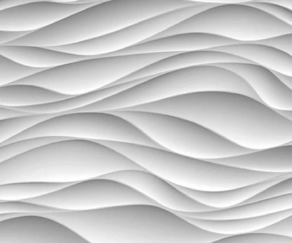 Customize wallpaper any size modern three-dimensional luxury white wave art photo painting living room background wall wallpaper