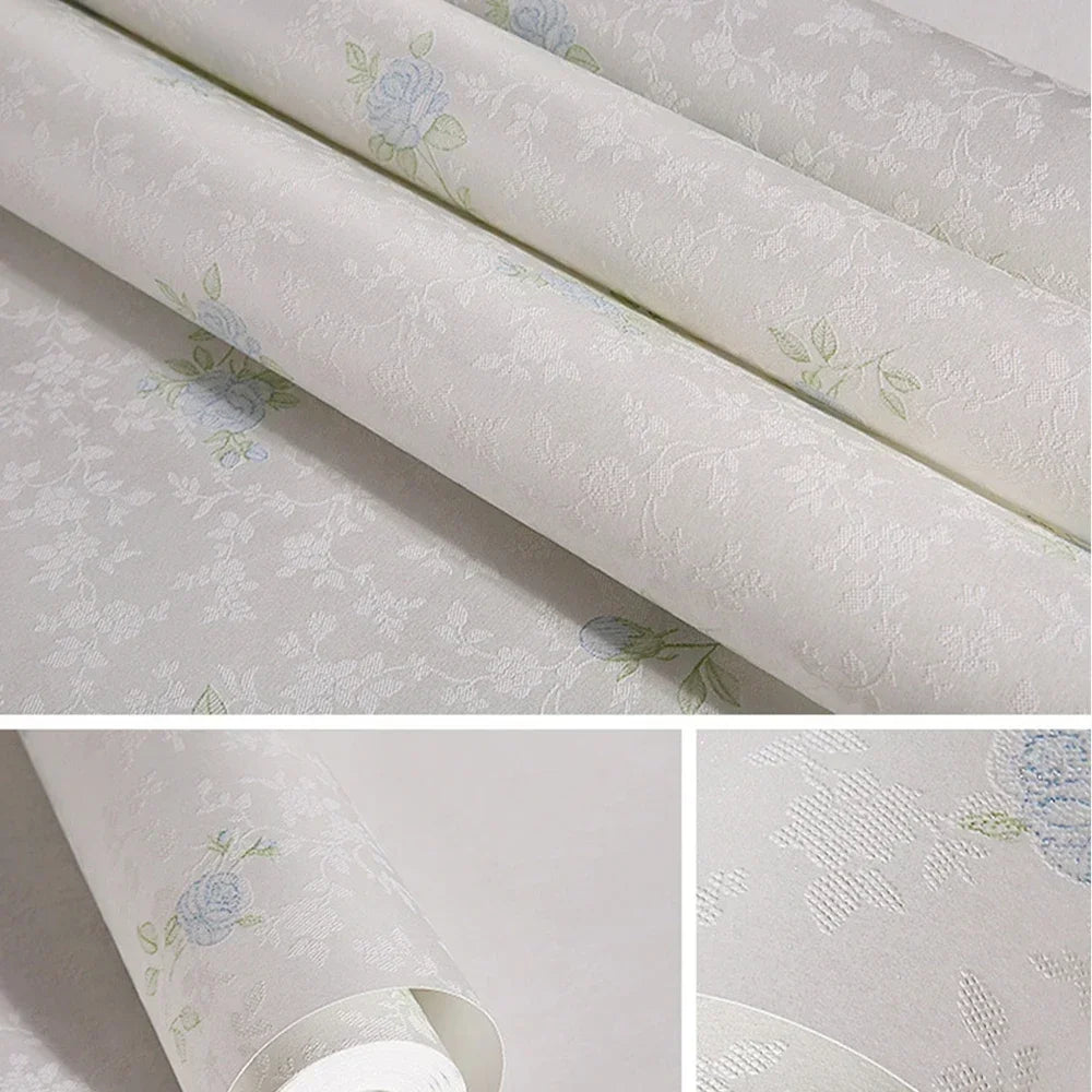 Wallpapers Home Decor Non Woven Fresh Small Floral Wall Paper Pastoral Warmth Romantic Girl Bedroom Living Room Wallpaper