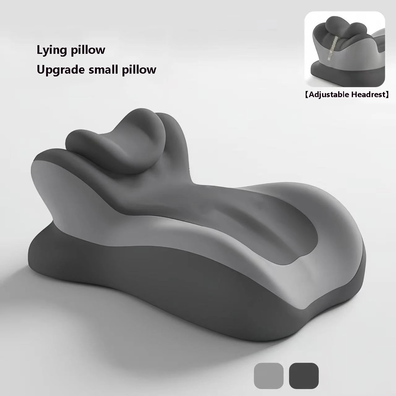 Memory Foam Pillow Ergonomic Support Neck Leg Rest Reading Phone Use Bed Sofa Wedge Shape Pain Relief Comfort