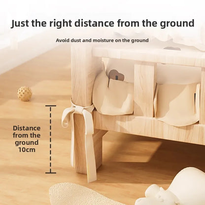 Pet bed, solid wood dog bed, all-season cat bed,pet sleeping sofa,cat bed and dog bed ，cat shelf ，cat condo，wooden cat furniture