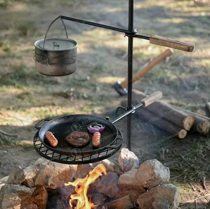 1Set Portable Multifunctional Outdoor BBQ Grill Foldable Fire Pit For Camping Picnic Winter Bonfire