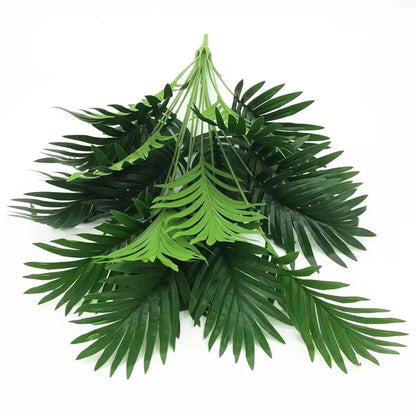 Artificial Flowers Large Leaf Tree High Quality Vase Home Room Wedding Decora Indoor Outdoor Yard Garden Fake Plants Ornament