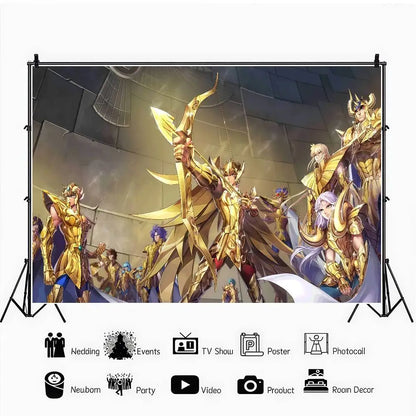 Photography Backdrops Photo Background Wallpaper Studio Waterproof Products Photographic Props S-Saint SeiyaS