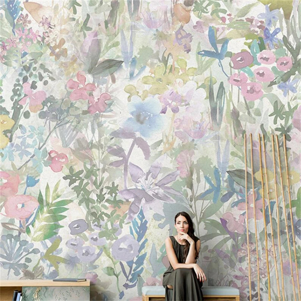 Custom photo wallpaper living room Large 3D Cozy bedroom modern minimalist TV backdrop mural wall paper home decoration Stickers