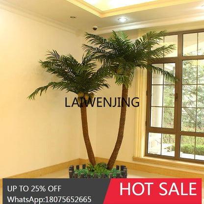 large artificial coconut tree indoor and outdoor decorative plant hotel floor palm tree