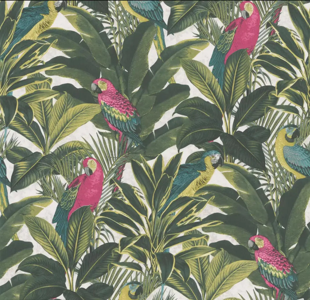 Custom Wallpaper European Style Retro Plants Flowers Forests Hummingbird Mural Bedroom Living Room Background Wall Wallpaper