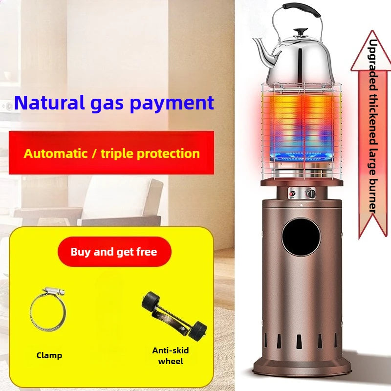 Commercial Gas Heater Outdoor LPG Heating Furnace for Home Natural Gas Fire Boiling Water Stove