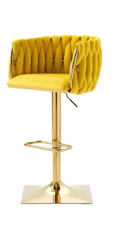Modern Gold Legs Bar Stools Adjustable Height Italian Minimalist Bar Stools Ergonomic Designer Mama Sandalyesi Kitchen Furniture