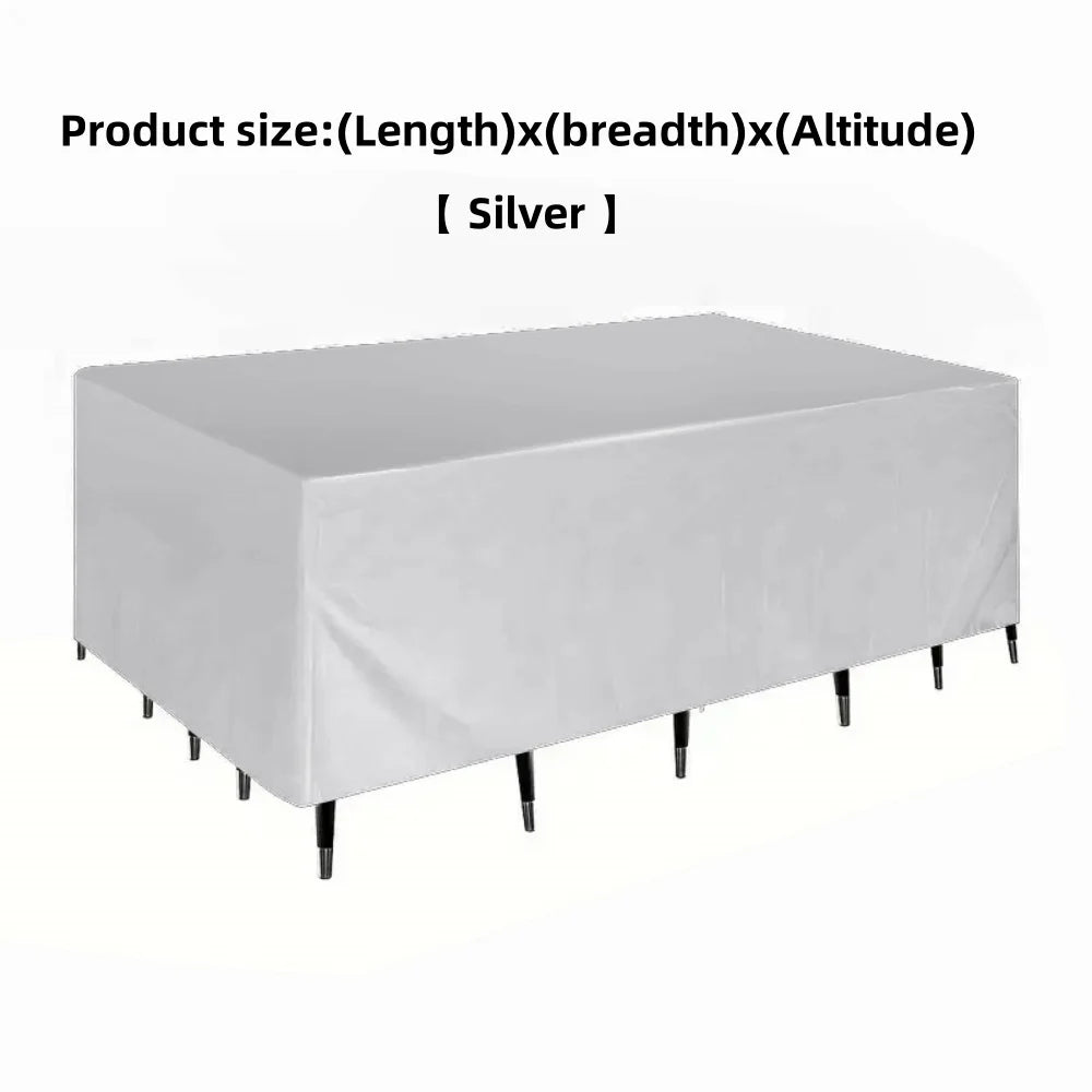 Ultimate Outdoor Furniture Cover - Waterproof, dustproof cover, durable and easy to clean, perfect for patios, gardens