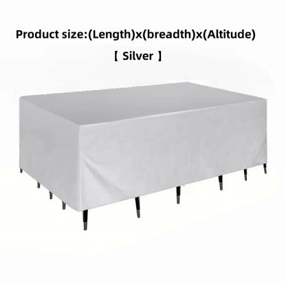 Ultimate Outdoor Furniture Cover - Waterproof, dustproof cover, durable and easy to clean, perfect for patios, gardens