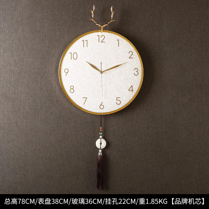 Chic Modern Wall Clock Hanging Art Round Classic Wall Clock Dining Room Plane Reloj De Pared Para Salon Decorativo Room Decor