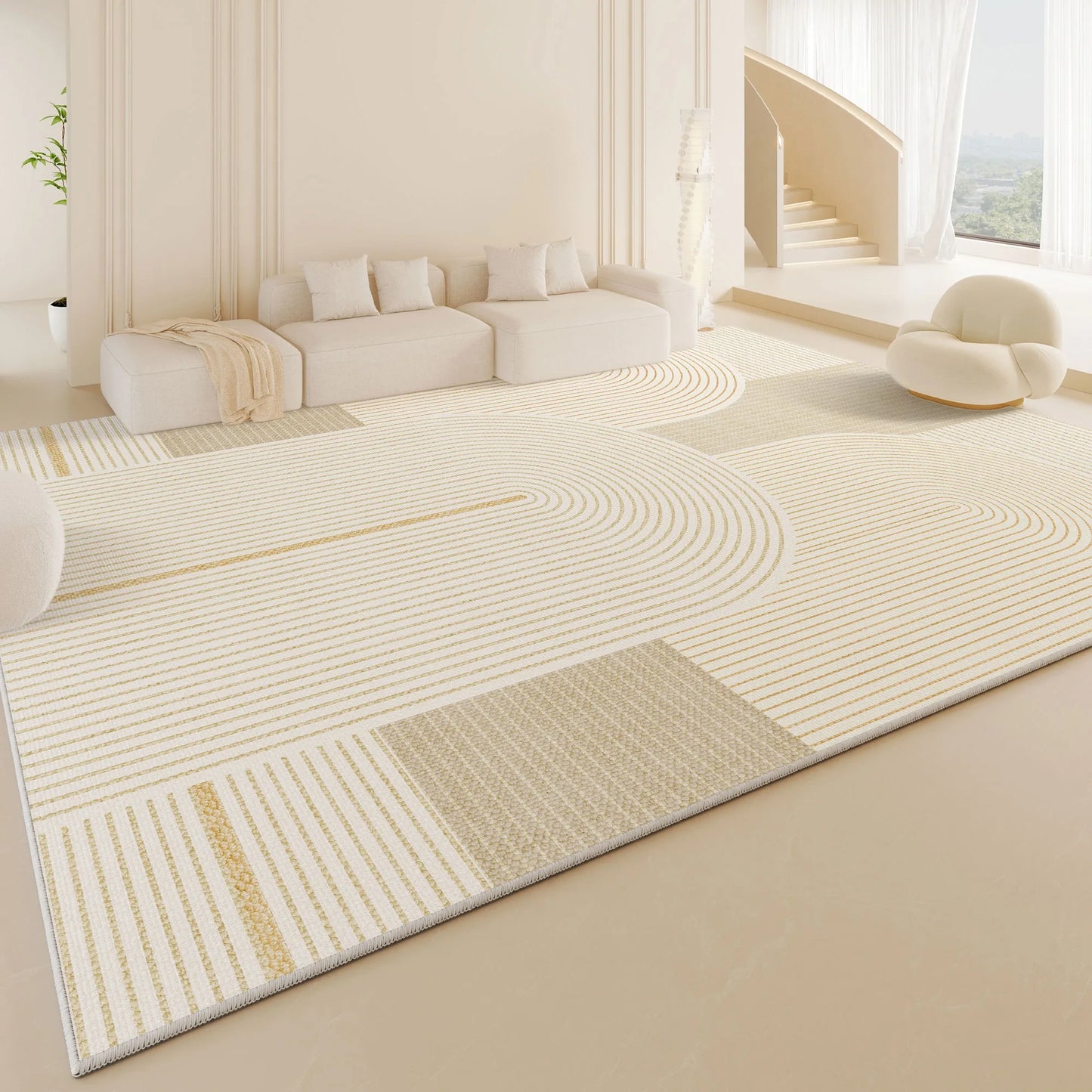 Carpet Living Room Modern Rug Home Decoration Large Rugs Bedroom Decor Floor Mat Anti-slip Soft Machine Washable Lounge Carpets