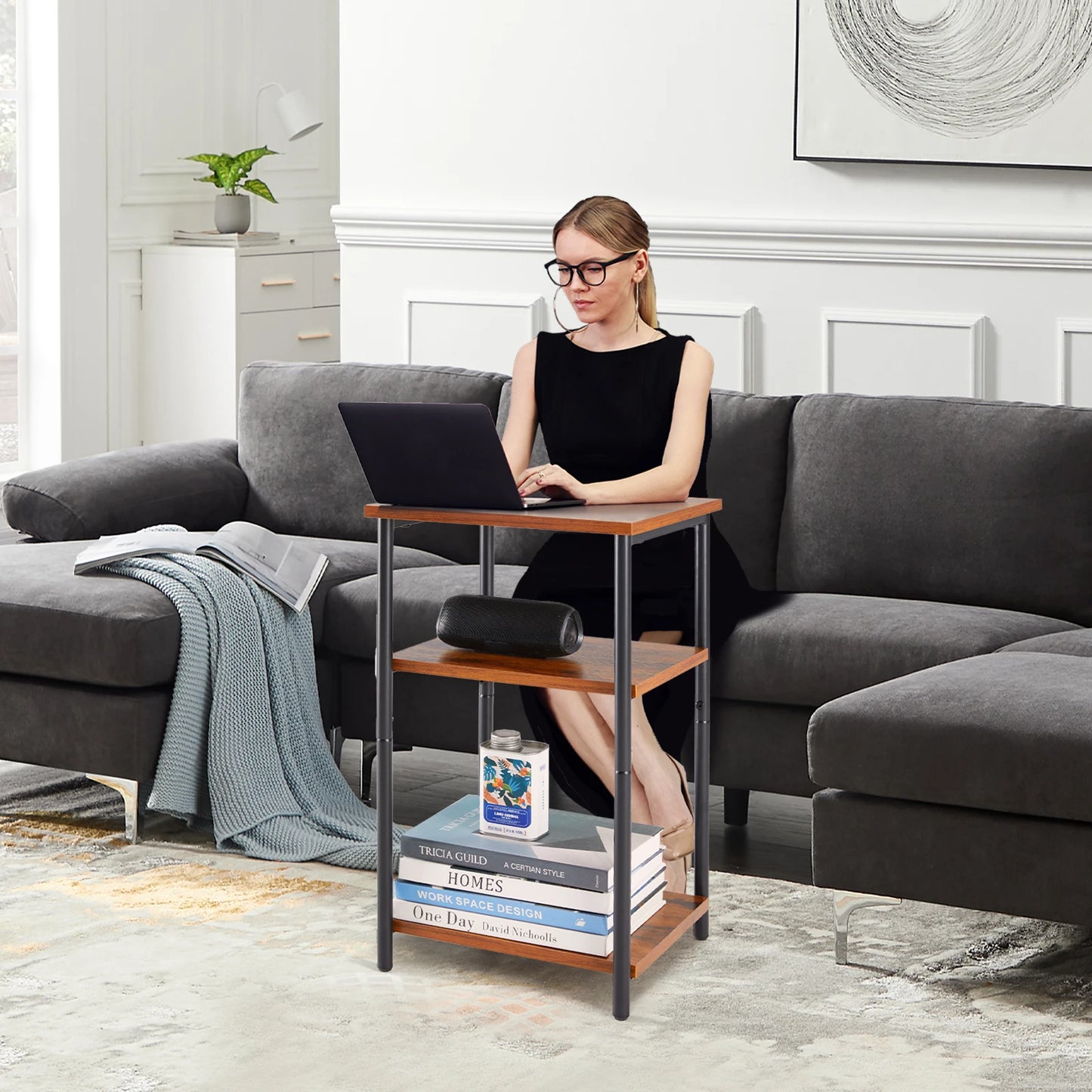 2-Tier Side End Table