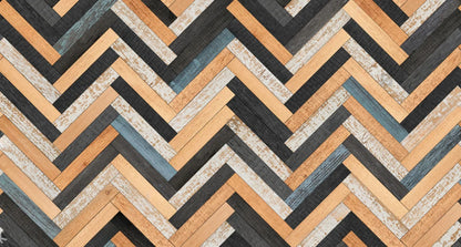 Custom wall paper 3D mural dark retro nostalgic wood stripe background wall photo living room bedroom TV background wallpaper