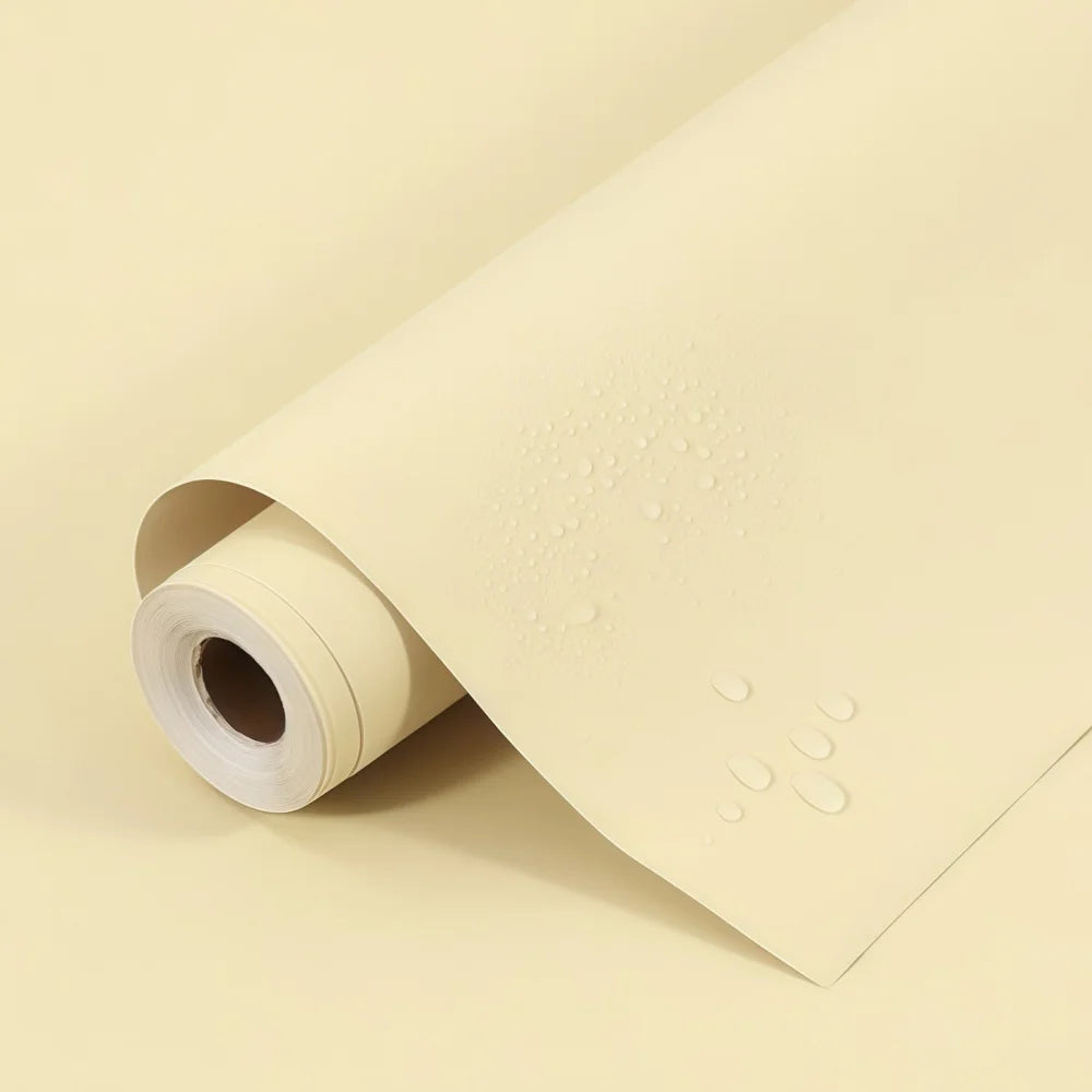 1roll 2/5/10m（45cm Width）Self-Adhesive Wallpaper Stickers for Cabinet and Wardrobe Doors,Furniture Renovation, Wall Color Change