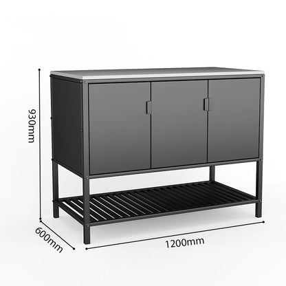 Outdoor Storage Cabinets for Kitchen Barbecue and Garden Versatile Kitchen Furniture
