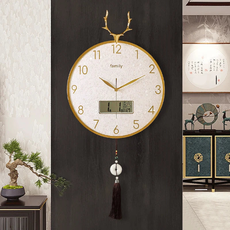 Chic Modern Wall Clock Hanging Art Round Classic Wall Clock Dining Room Plane Reloj De Pared Para Salon Decorativo Room Decor