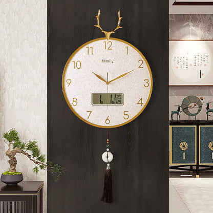 Chic Modern Wall Clock Hanging Art Round Classic Wall Clock Dining Room Plane Reloj De Pared Para Salon Decorativo Room Decor