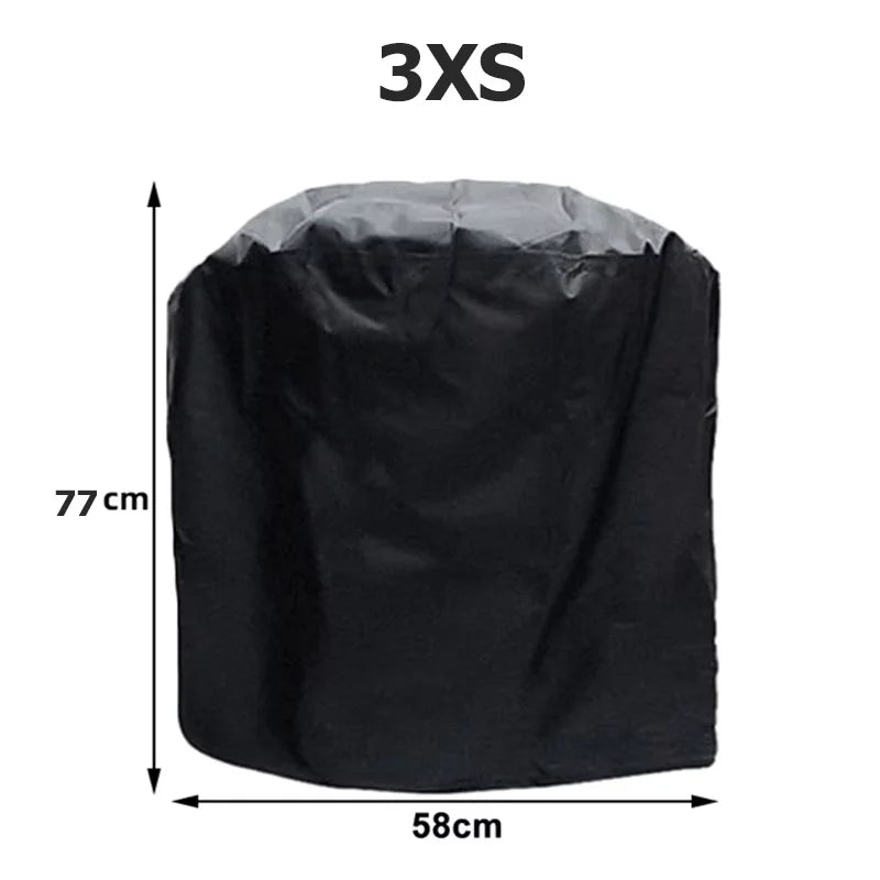 BBQ Grill Barbecue Cover Dustproof Waterproof Thickened BBQ Cover Outdoor Rainproof BBQ Cover