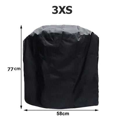 BBQ Grill Barbecue Cover Dustproof Waterproof Thickened BBQ Cover Outdoor Rainproof BBQ Cover