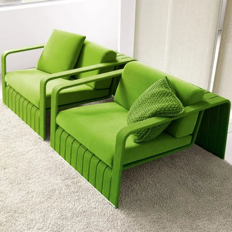 Outdoor Orange Leisure Lying Furniture Courtyard Terrace Relaxing Items