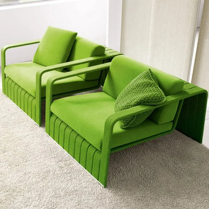 Outdoor Orange Leisure Lying Furniture Courtyard Terrace Relaxing Items