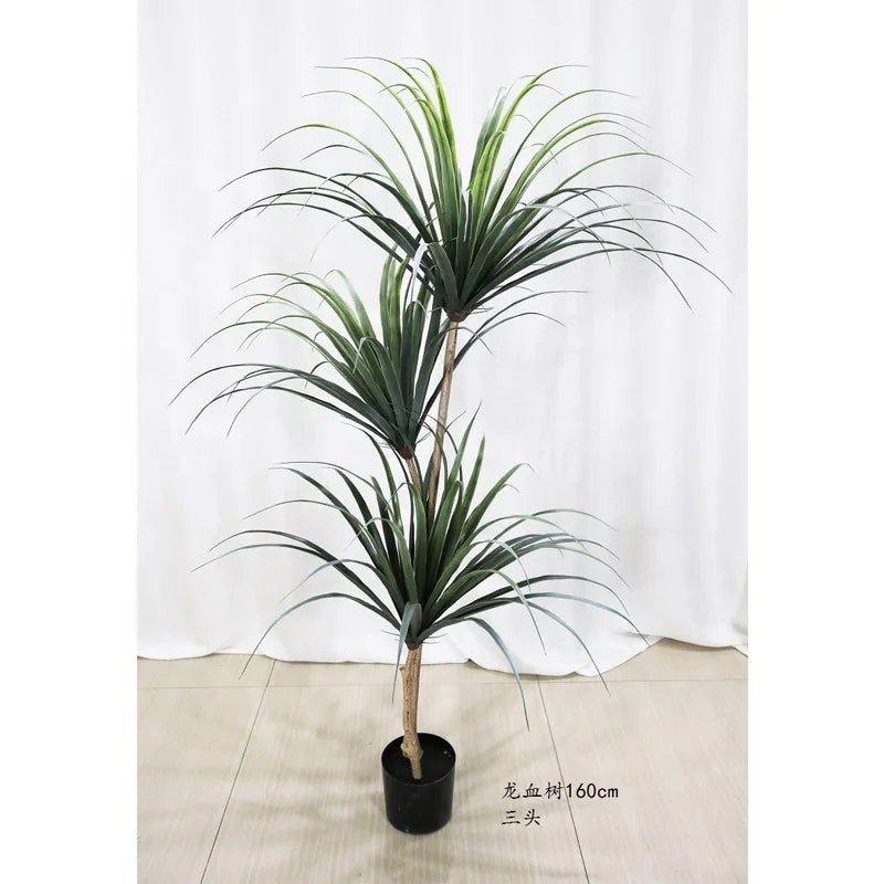 120cm 160cm 180cm Home Decor Trees Garden Decorations Indoor Outdoor Fake Plants Artificial Big High Trees Dracaena
