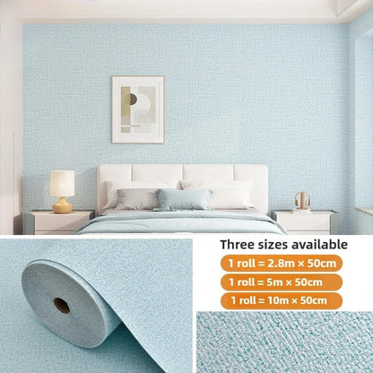 0.5mx1/5/2.8/10m 3D Wall Sticker Wallpaper Self-Adhesive Waterproof Wall Covering Panel Living Room Bedroom Bathroom Home Decor