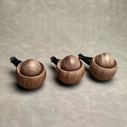 1/2/4Pcs Wood Essential Oil Diffuser No Electric Natural Natural Black Walnuts Mini Cute Car & Home Fragrance for Bedroom Office