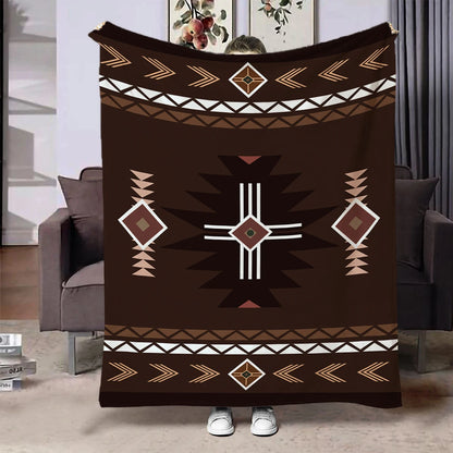 Flannel Throw Blanket Ethnic Patterns Print Blanket Super Soft Cozy Sofa Nap Blanket Home Blanket Perfect Home Gift for Her