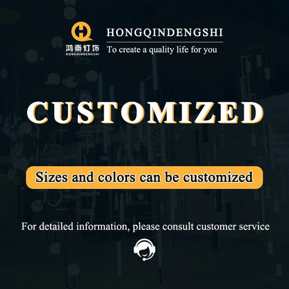 Customizable Luxury Chandeliers for Living Room Villas Hotel Decoration Pendant Light Dining Room Light Chandelier Hotel Lobby