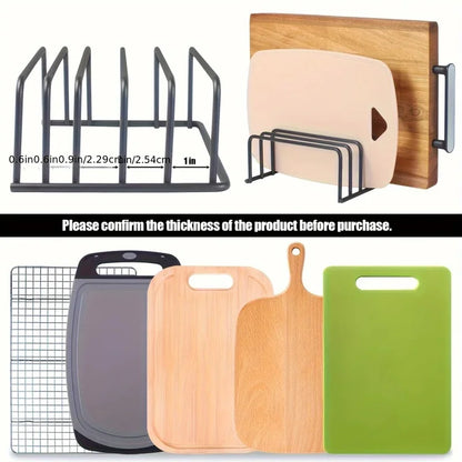 Kitchen Cutting Board Storage Rack Cabinet Organizer Holder For Baking Tools Kitchen Accessories