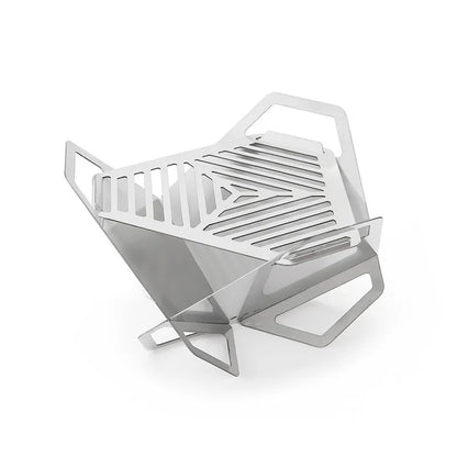 NEW Mini BBQ Grill Stainless Steel Foldable Charcoal Stove Portable Outdoor Camping Picnic Backyard Barbecue Cooking Tool