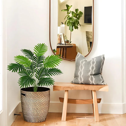1Pcs Palm Trees Plants Artificial Branch 61CM Fake Plant Bunch for Home Room Indoor Decor Garden Outdoor Decoration Potted Plant